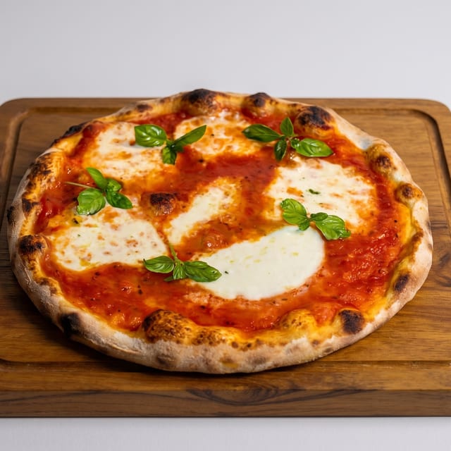 Margherita Pizza Slice.