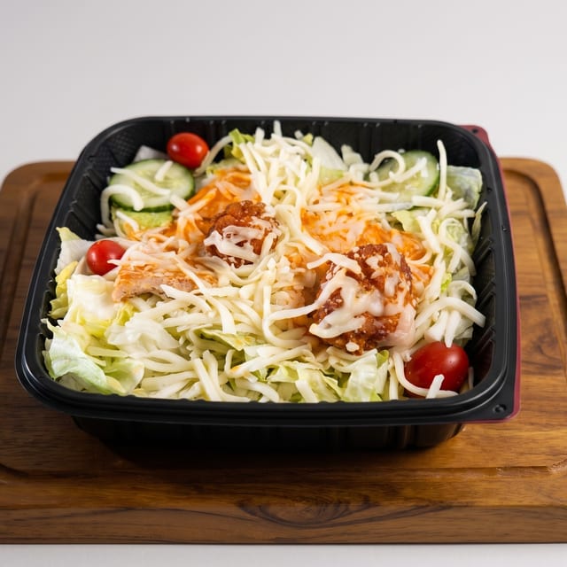 Buffalo Chicken Wing Salad.